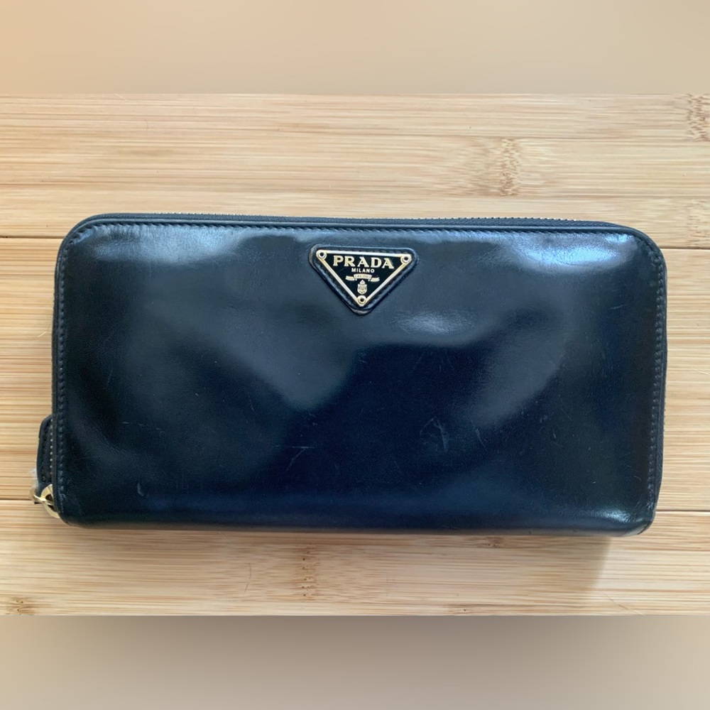 Prada long wallet